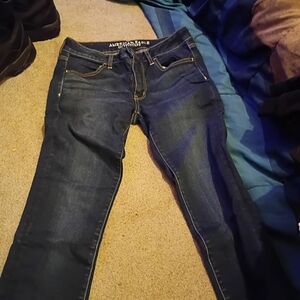 American Eagle Outfitters Dark Blue Jeans